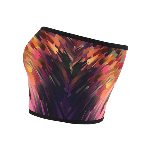 Splash Boom Bang by Artdream Bandeau Top