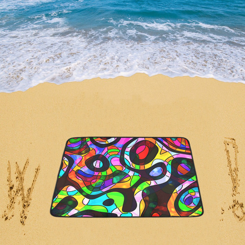 puzlesmile Beach Mat 78"x 60"