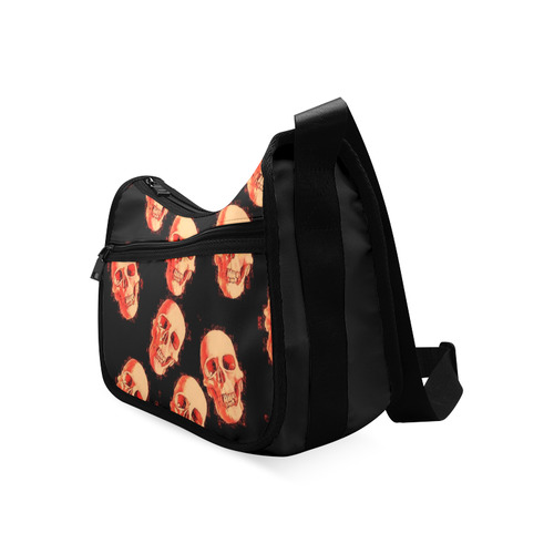 skulls orange by JamColors Crossbody Bags (Model 1616)