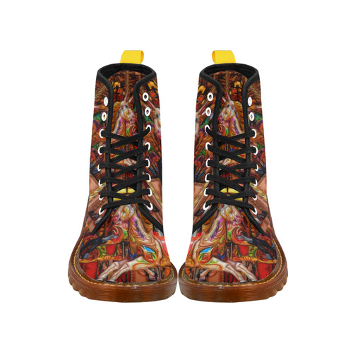 Take A Ride On The Merry-go-round Martin Boots For Women Model 1203H