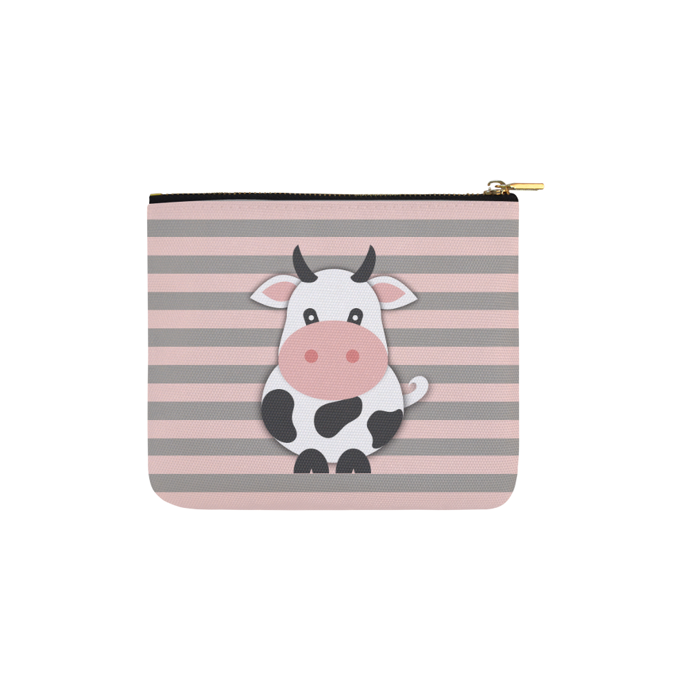 Cute Cow CarryAll Pouch 6''x5'' ID D1263730