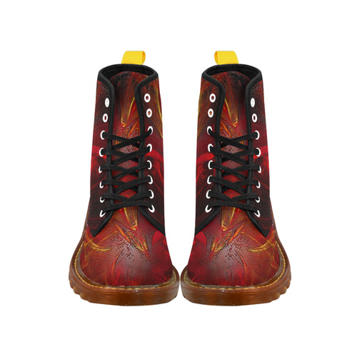 Red Firebird Phoenix Martin Boots For Women Model 1203H