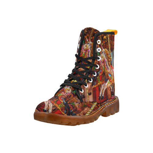 Take A Ride On The Merry-go-round Martin Boots For Women Model 1203H