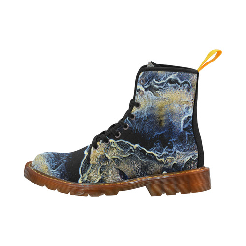 Space Universe Marbling Martin Boots For Women Model 1203H