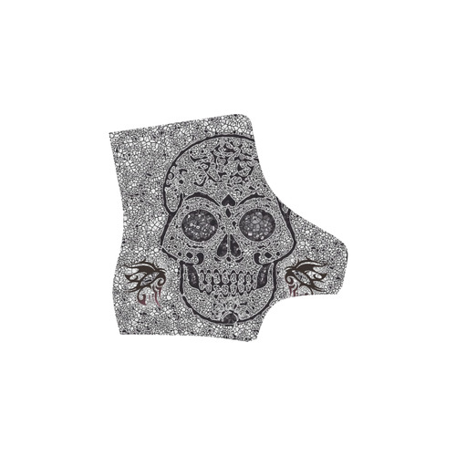 Mosaic Skull Martin Boots For Women Model 1203H