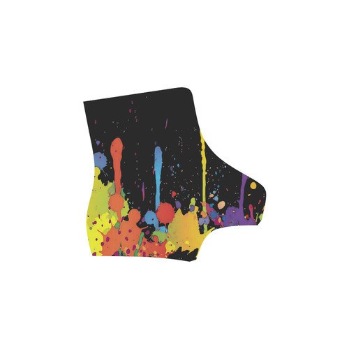 Crazy multicolored running SPLASHES Martin Boots For Women Model 1203H