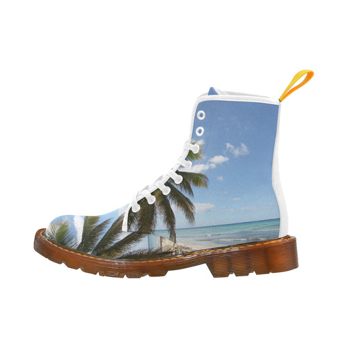 Isla Saona Caribbean Paradise Beach Martin Boots For Women Model 1203H