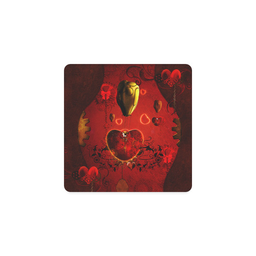 Flying hearts Square Coaster