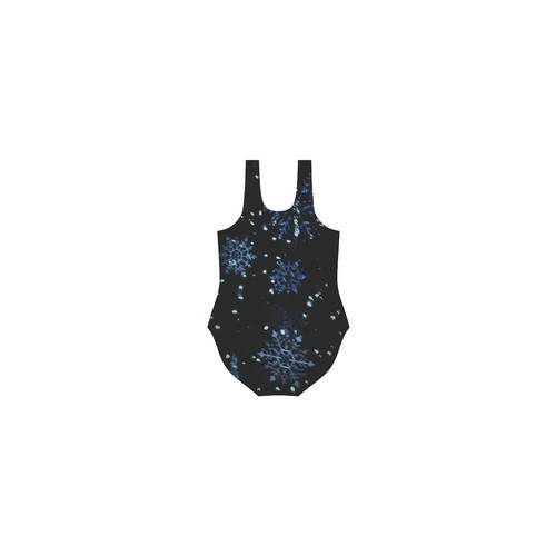 Snowflake Vest One Piece Swinsuit Vest One Piece Swimsuit (Model S04)