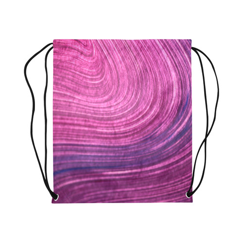 Sporty backpack : purple Designers edition Large Drawstring Bag Model 1604 (Twin Sides)  16.5"(W) * 19.3"(H)