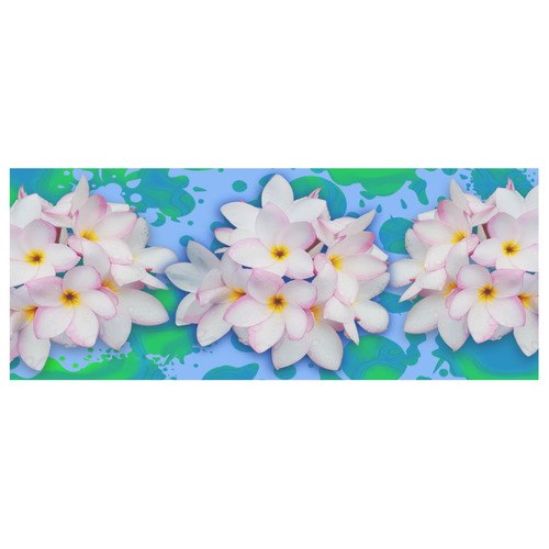 Plumeria Bouquet Exotic Summer Pattern Custom Morphing Mug