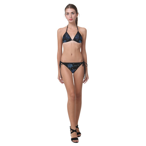 Snowflake Bikini Custom Bikini Swimsuit (Model S01)