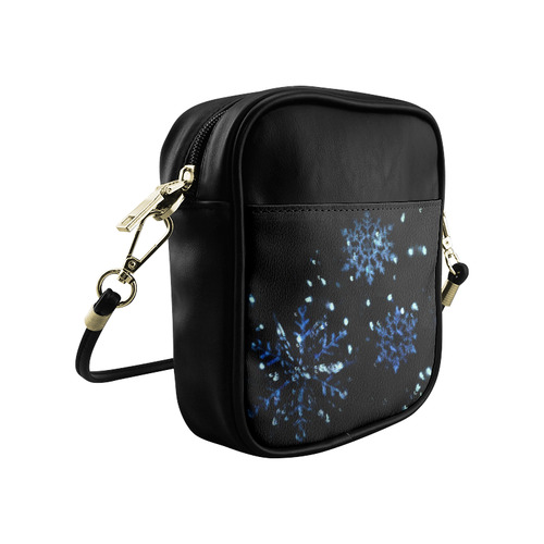 Snowflake Sling Bag Sling Bag (Model 1627)