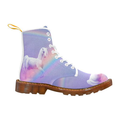 Unicorn and Rainbow Martin Boots For Women Model 1203H