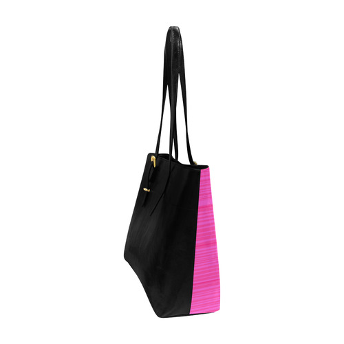 Original designers Luxury bag : PINK AND BLACK Art Edition Euramerican Tote Bag/Large (Model 1656)