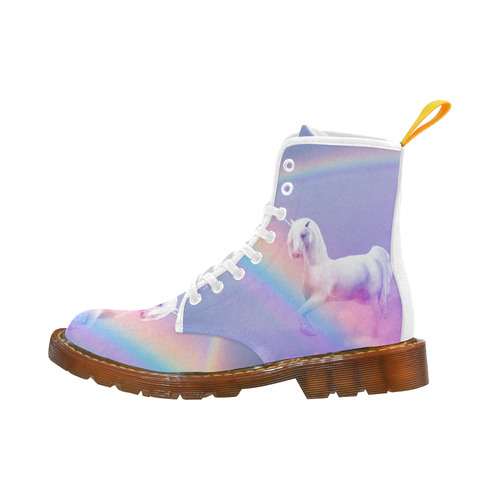 Unicorn and Rainbow Martin Boots For Women Model 1203H