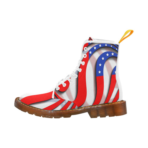 Flag of United States of America Martin Boots For Men Model 1203H