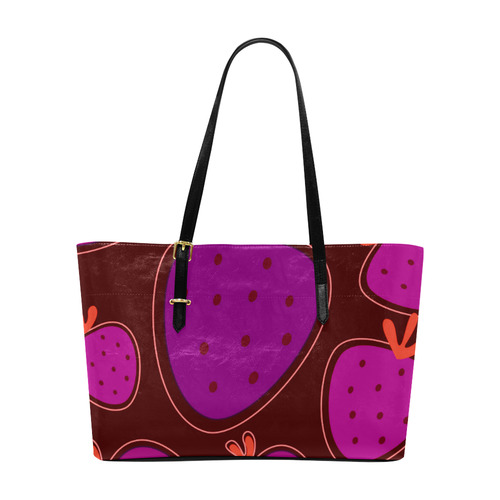 Luxury designers bag : PURPLE OLD EDITION 60S Fashion Euramerican Tote Bag/Large (Model 1656)