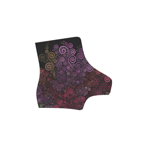 Psychedelic 3D Rose Martin Boots For Women Model 1203H