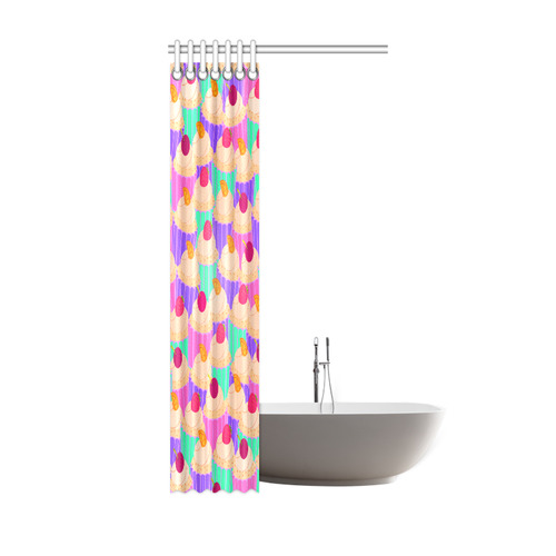 Cupcakes Shower Curtain 36"x72"