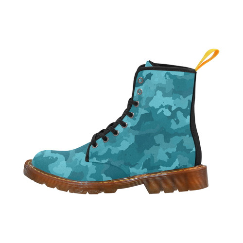 camouflage teal Martin Boots For Women Model 1203H