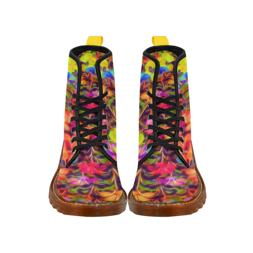 floral ArtStudio 4916A Martin Boots For Women Model 1203H