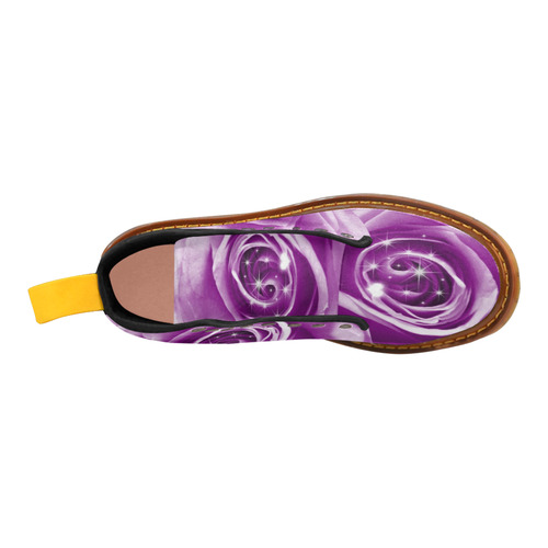trendy bling on rose,lilac Martin Boots For Women Model 1203H
