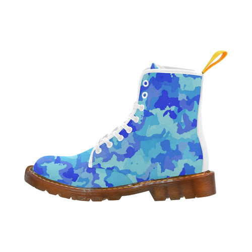 camouflage blue Martin Boots For Men Model 1203H