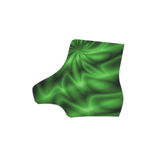 Green Shiny Swirl Martin Boots For Men Model 1203H