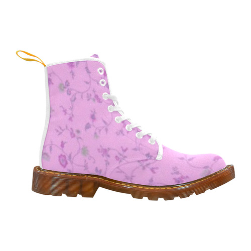 Blurred floral B, by JamColors Martin Boots For Women Model 1203H
