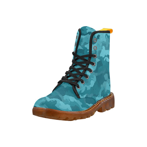 camouflage teal Martin Boots For Women Model 1203H
