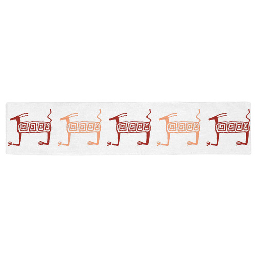 ethnik animals pattern Table Runner 16x72 inch