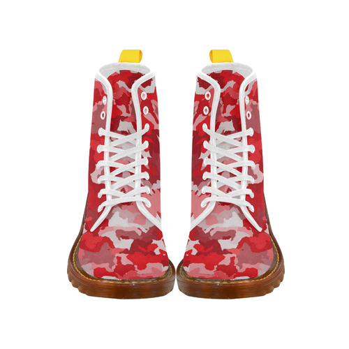 camouflage red Martin Boots For Men Model 1203H