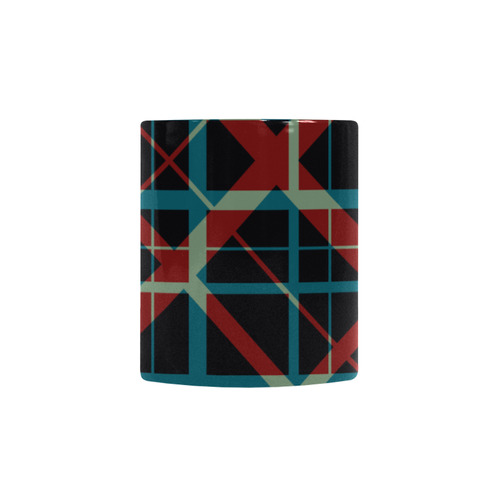 Plaid I modern plaid hipster style Custom Morphing Mug