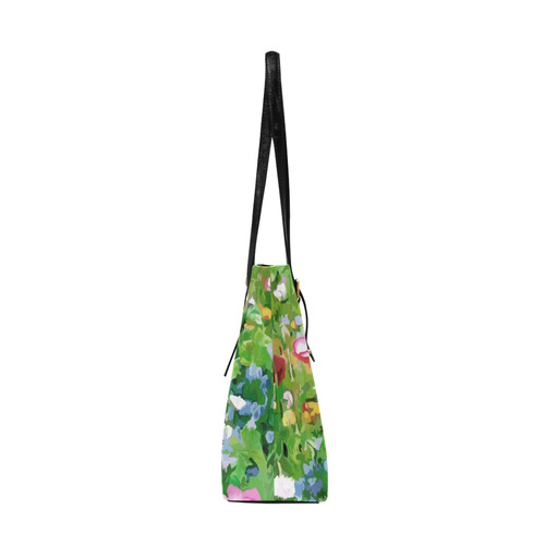 Colorful Flower Garden Floral Landscape Euramerican Tote Bag/Large (Model 1656)