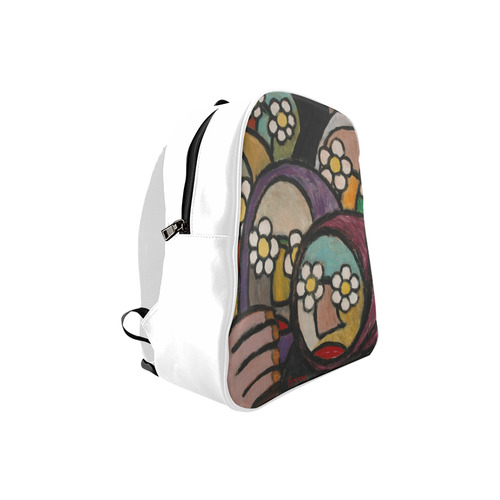 Flowers School Backpack (Model 1601)(Small)