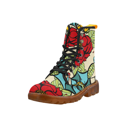 Stained Glass Martin Boots For Women Model 1203H