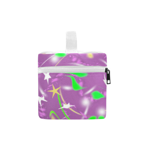 purple colorful lunch box Lunch Bag/Large (Model 1658)