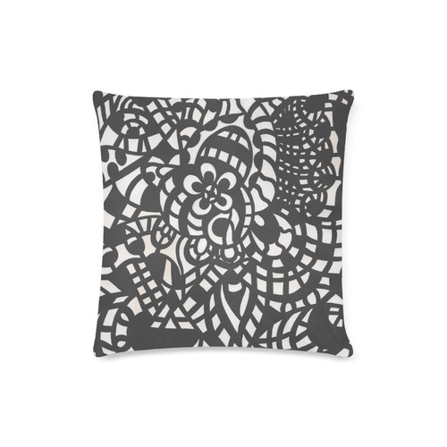 Curves and Spheres Custom Zippered Pillow Case 16"x16" (one side)