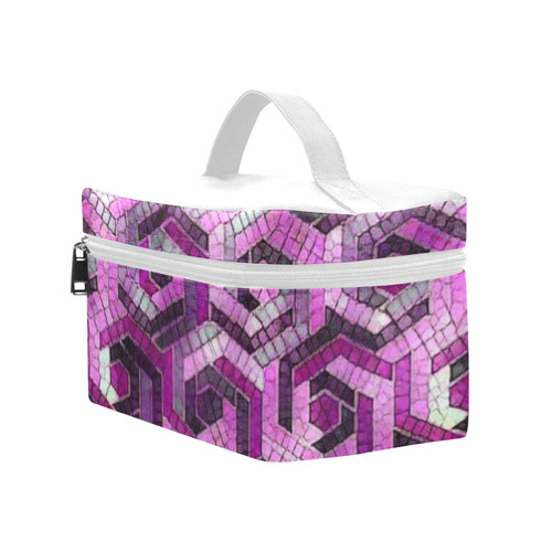 Pattern Factory 23 pink by JamColors Lunch Bag/Large (Model 1658)