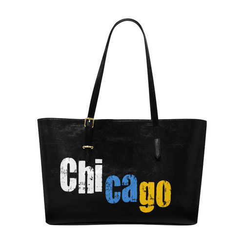 Chicago by Artdream Euramerican Tote Bag/Large (Model 1656)