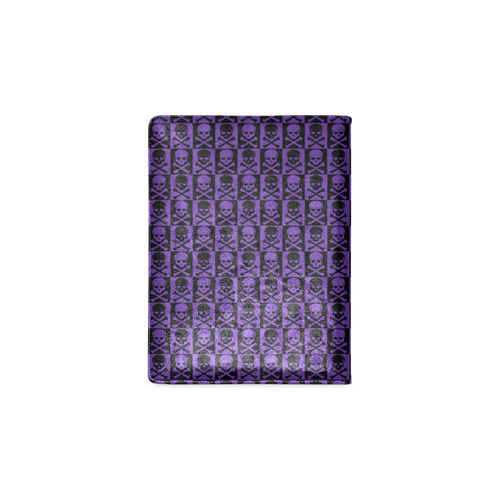Gothic style Purple & Black Skulls Custom NoteBook B5