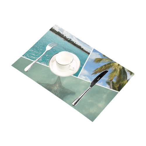 Caribbean Collage Placemat 12''x18''