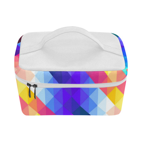 Deep Colorful Diamonds Cosmetic Bag/Large (Model 1658)