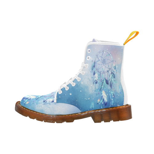 A wounderful dream catcher in blue Martin Boots For Men Model 1203H