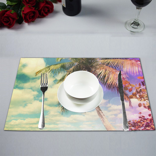 Prismatic Palm Placemat 12''x18''