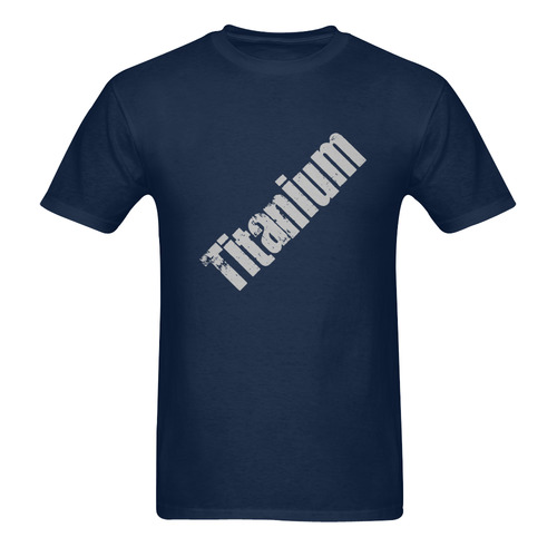 Titanium by Artdream Men's T-Shirt in USA Size (Two Sides Printing)