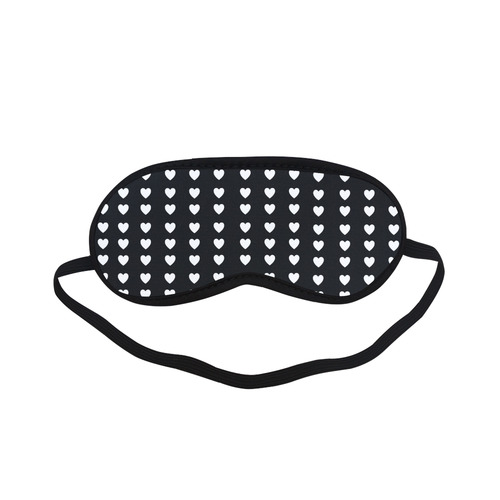 Black Hearts Sleeping Mask