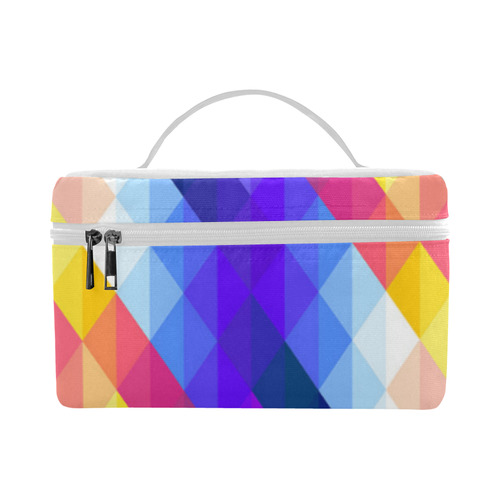 Deep Colorful Diamonds Cosmetic Bag/Large (Model 1658)