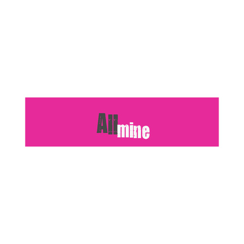 All mine by Artdream Cosmetic Bag/Large (Model 1658)